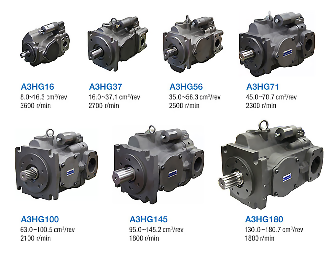 YUKEN油研A3HG系列高压柱塞泵